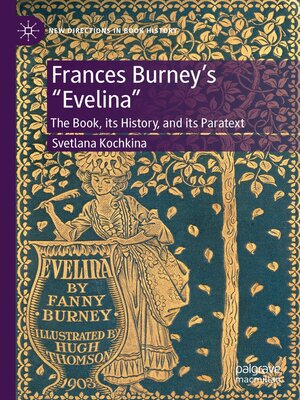 cover image of Frances Burney's "Evelina"
